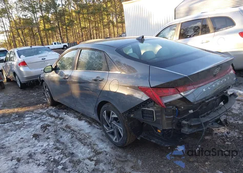 2025 Hyundai Elantra Hybrid Limited z USA, uszkodzony, nr VIN KMHLN4DJ2SU169050